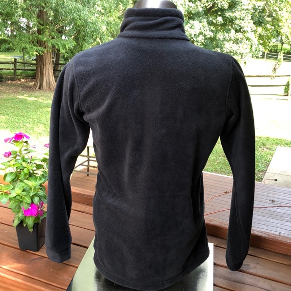Columbia fleece youth large dark gray NWT zip YL - Picture 2 of 7